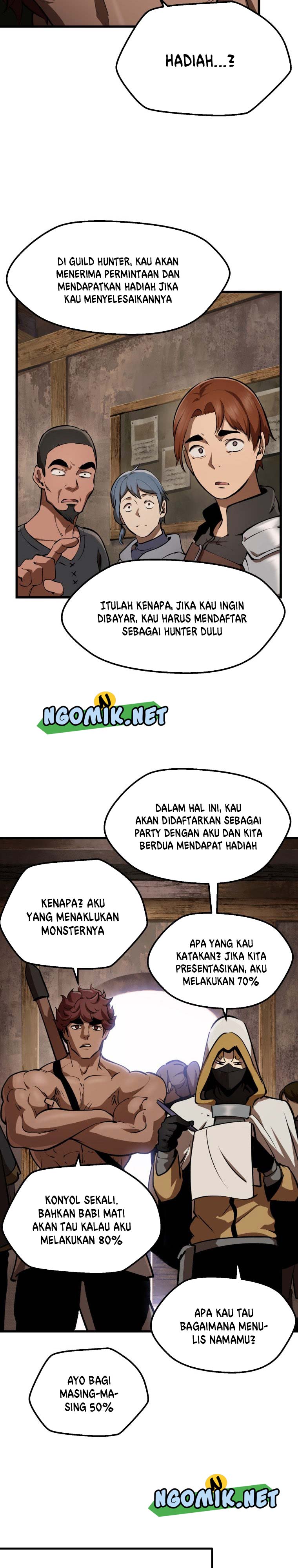 Otherworldly Sword King’s Survival Records Chapter 121 Bahasa Indonesia